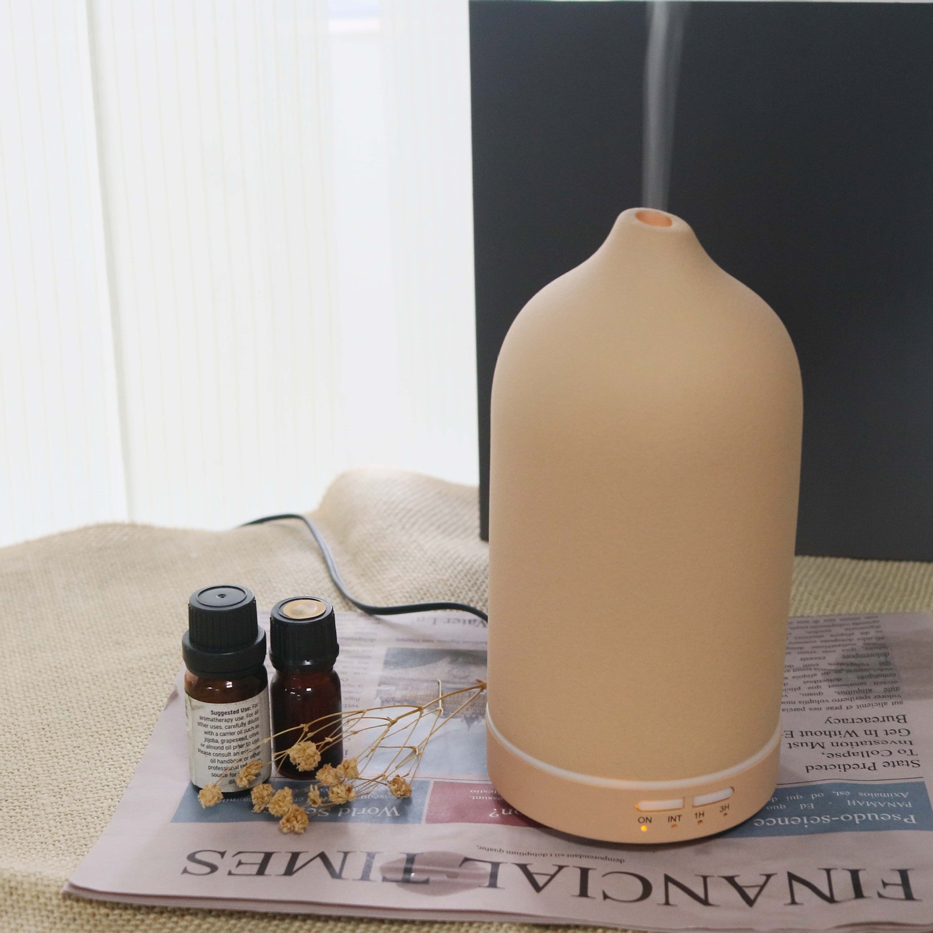 Transform Your Space with the Air Ceramic Aroma Ultrasonic Essential Oil Diffuser